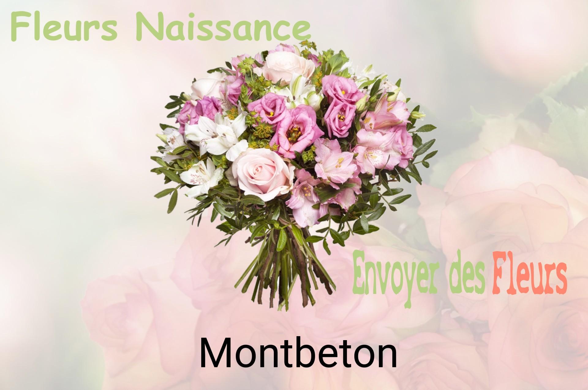 Bouquet de fleurs de naissance livré à Montbeton